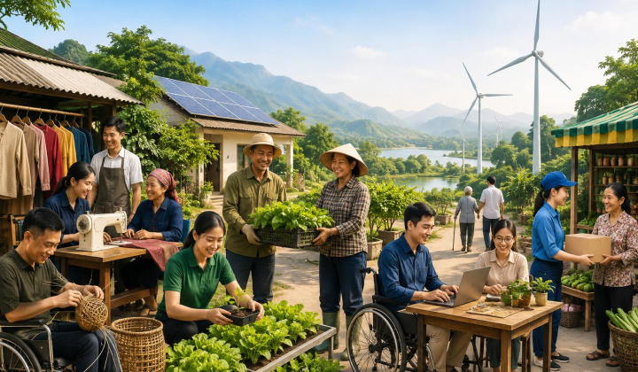 Tạo sinh kế bền vững cho lao động yếu thế: Từ chính sách an sinh đến phát triển bao trùm