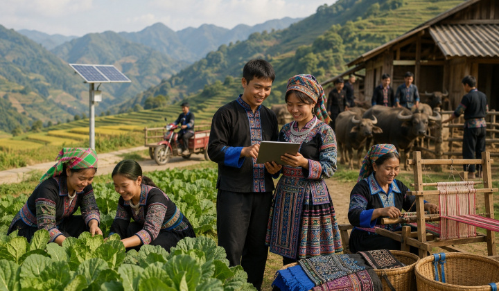 Phát huy nội lực, kiến tạo sinh kế bền vững cho đồng bào Mông trong chiến lược giảm nghèo đa chiều