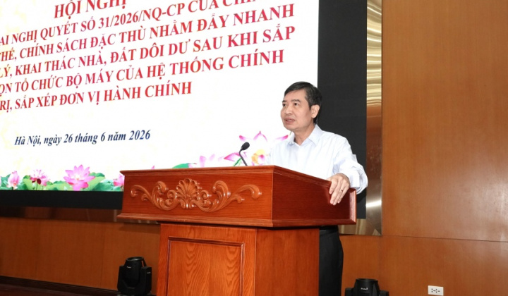 Khơi thông nguồn lực từ nhà, đất dôi dư: Bước đi quyết liệt trong nâng cao hiệu quả quản trị tài sản công