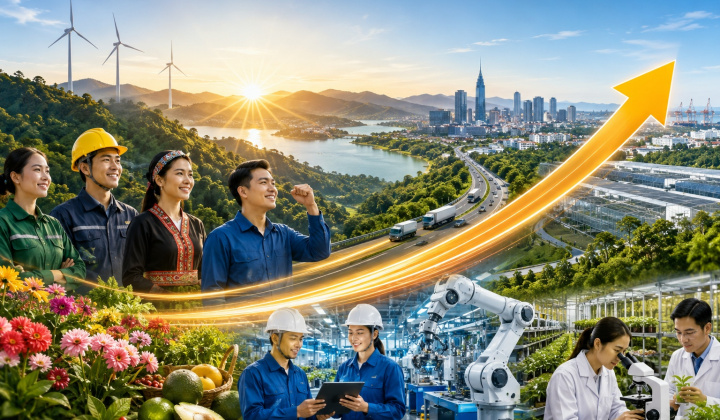 Phong trào thi đua: động lực hiện thực hóa mục tiêu tăng trưởng hai con số của Lâm Đồng