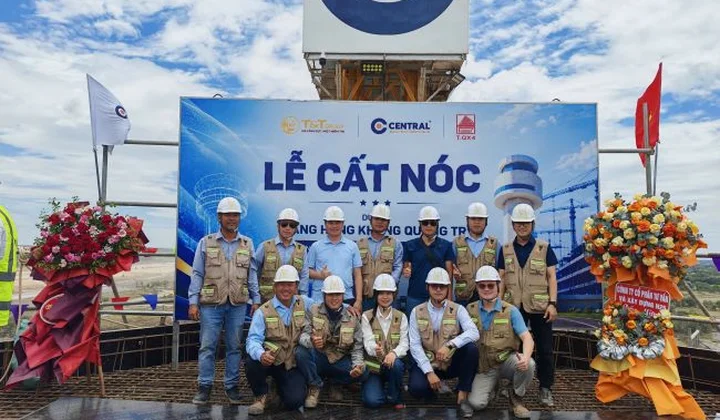 Cất nóc Đài Kiểm soát không lưu, Cảng hàng không Quảng Trị tăng tốc về đích