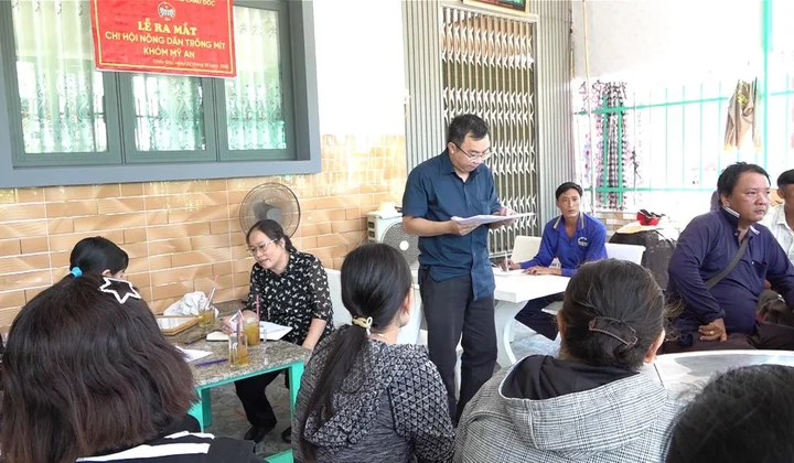 Phường Châu Đốc ra mắt Chi hội Trồng mít khóm Mỹ An, thúc đẩy liên kết sản xuất