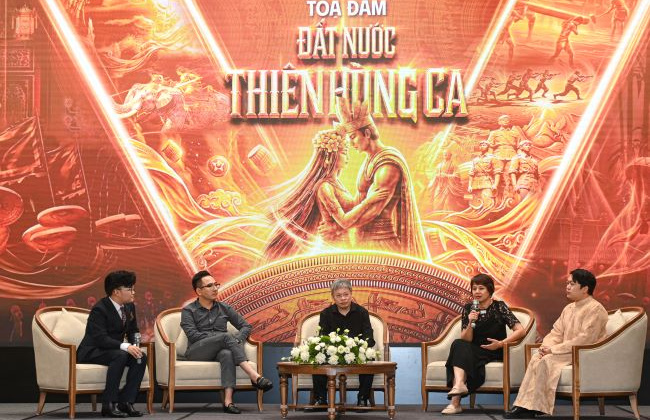 "Đất Nước Thiên Hùng Ca": Bản hùng ca Việt trên sân khấu đương đại