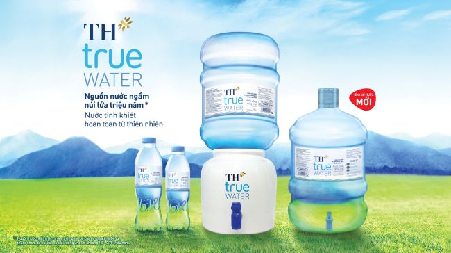 TH true WATER 18,5 L: Tiện lợi từ nguồn nước ngầm núi lửa triệu năm