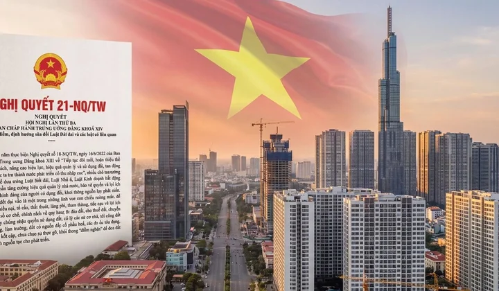 Từ “giá đất theo thị trường” đến “định giá bằng dữ liệu”: Nghị quyết 21-NQ/TW mở đường minh bạch hóa thị trường đất đai