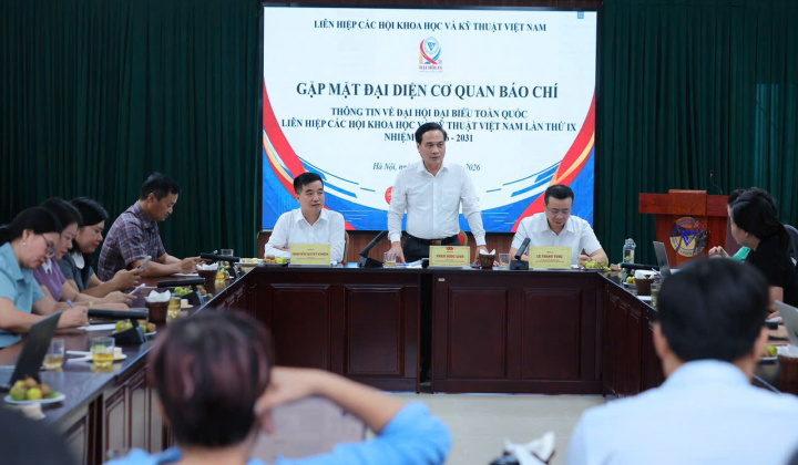 489 đại biểu chính thức tham dự Đại hội Liên hiệp các Hội KH&KT Việt Nam lần thứ IX