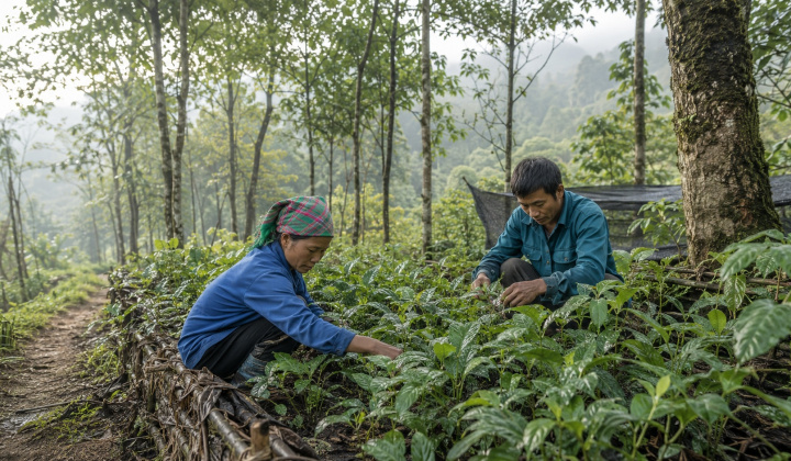 Phát triển dược liệu dưới tán rừng: Tạo sinh kế bền vững từ lợi thế sinh thái
