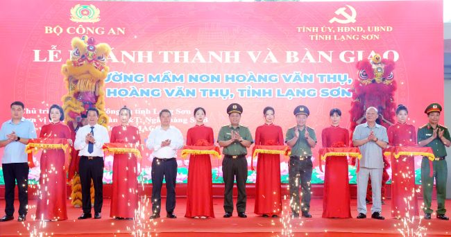 T&T Group và SHB đồng hành cùng Bộ Công an xây trường mầm non tại Lạng Sơn