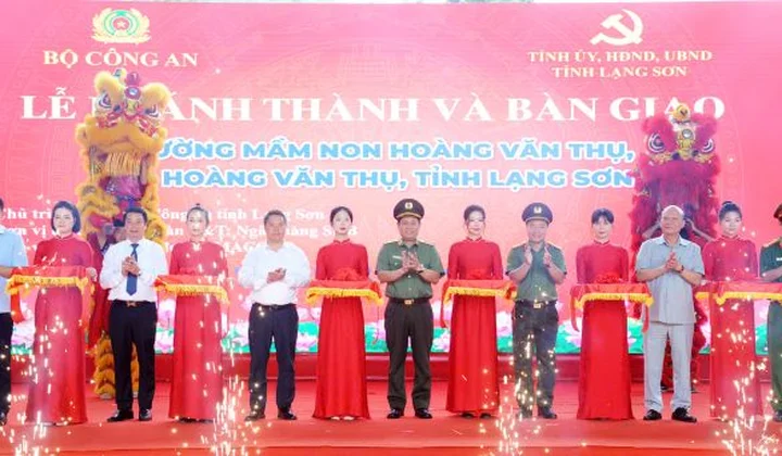 T&T Group và SHB đồng hành cùng Bộ Công an xây trường mầm non tại Lạng Sơn
