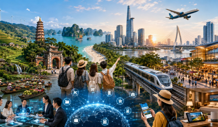 Liên kết đa ngành: Mở rộng không gian tăng trưởng và nâng cao năng lực cạnh tranh của du lịch Việt Nam