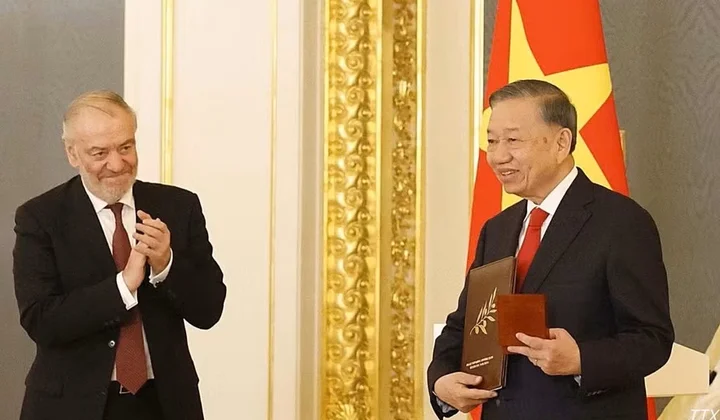 Tổng Bí thư, Chủ tịch nước Tô Lâm nhận Giải thưởng Hòa bình Quốc tế Lev Tolstoy năm 2026