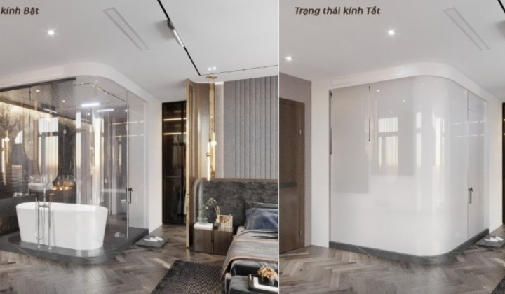 Kính điện thông minh Eurowindow: Linh hoạt chuyển đổi không gian riêng tư và mở