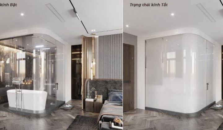 Kính điện thông minh Eurowindow: Linh hoạt chuyển đổi không gian riêng tư và mở