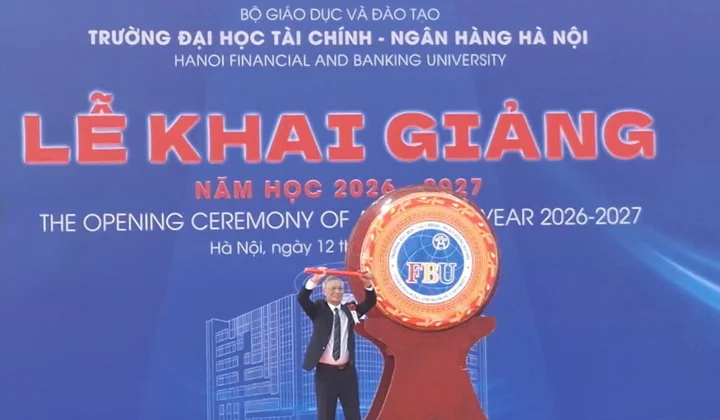 FBU khai giảng năm học 2026-2027: Đào tạo nguồn nhân lực tài chính trong kỷ nguyên số