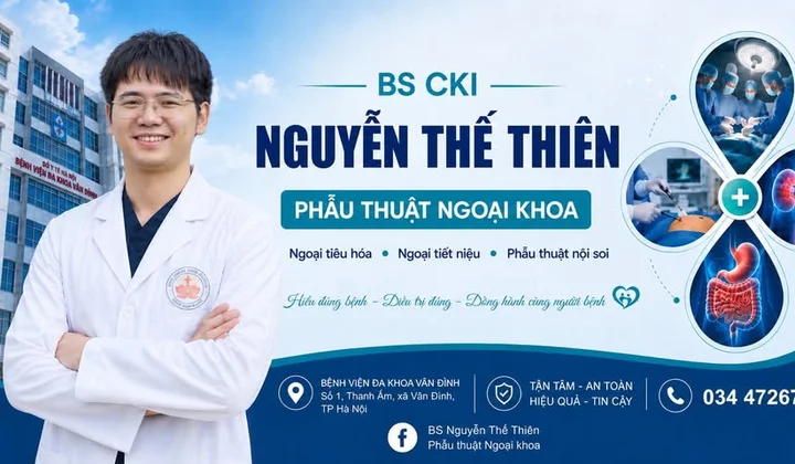 BSCKI. Nguyễn Thế Thiên: Tận tâm với nghề, đổi mới trong chuyên môn