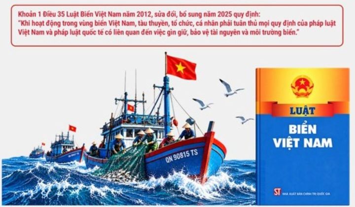 Khai thác hải sản trong vùng biển Việt Nam