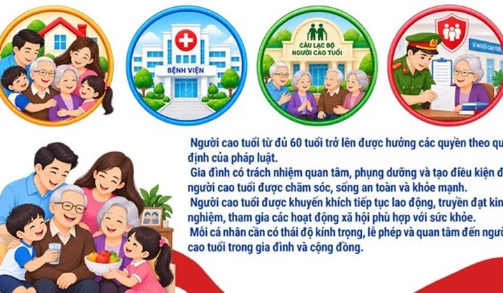 Kính trọng, chăm sóc và phát huy vai trò người cao tuổi