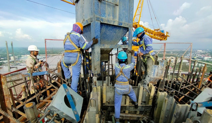 Khắc phục khó khăn, Dự án cầu Mỹ Thuận 2 vượt tiến độ