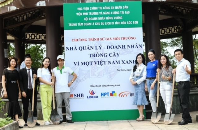 Nhà quản lý - Doanh nhân trồng cây vì một Việt Nam xanh