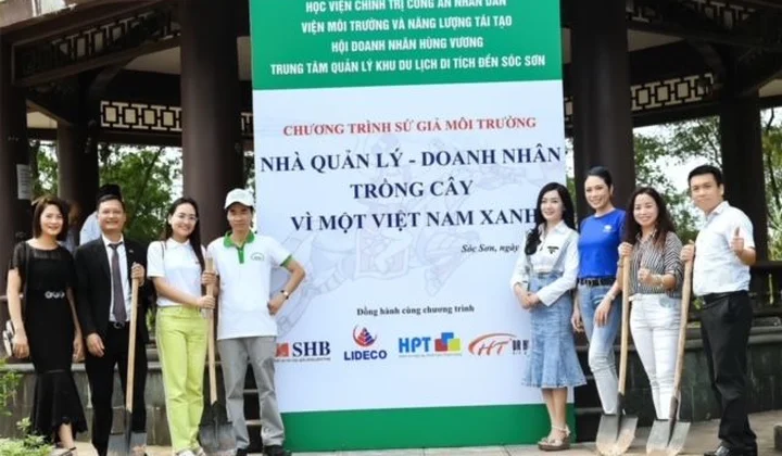 Nhà quản lý - Doanh nhân trồng cây vì một Việt Nam xanh