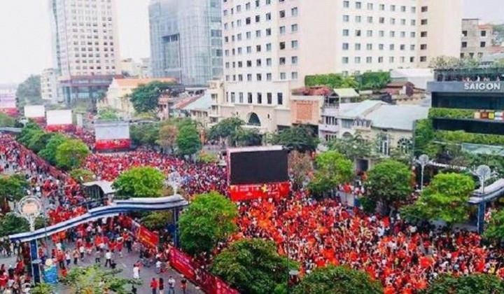 TP.HCM: Từ 19 giờ đến 22 giờ ngày 8/6, cấm xe lưu thông qua đường Nguyễn Huệ