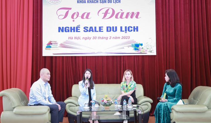Tọa đàm chia sẻ về “Nghề Sale du lịch”