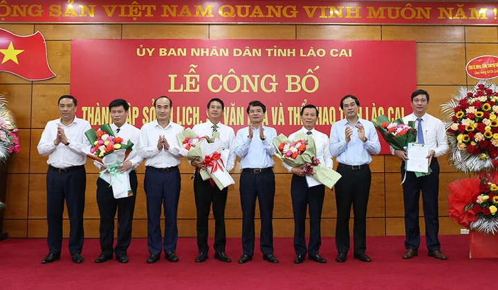 Lào Cai: Thành lập Sở Du lịch, Sở Văn hóa và Thể thao