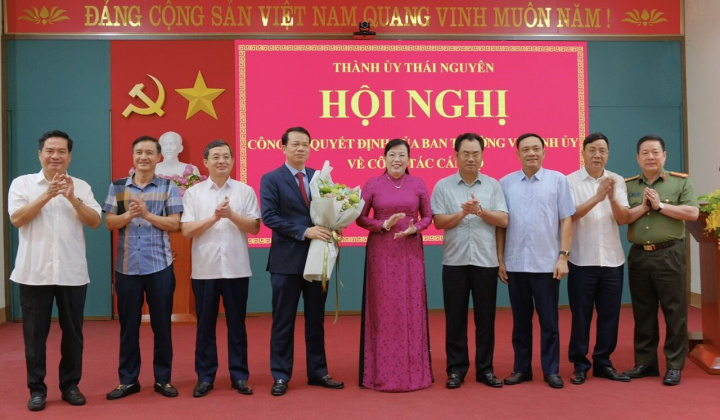 TP Thái Nguyên có tân Bí thư Thành ủy nhiệm kỳ 2020 - 2025