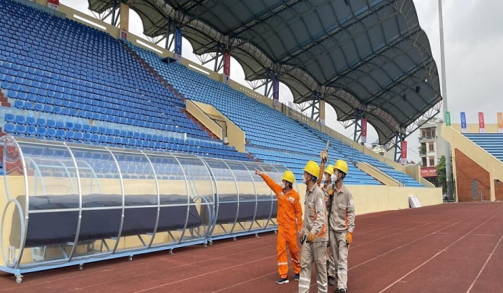 Điện lực Nam Định đảm bảo cấp điện thông suốt và an toàn cho SEAGames 31