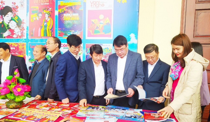 Thanh Hoá: Hội Báo xuân Quý Mão tại huyện Quảng Xương quy tụ hàng trăm Ấn phẩm báo chí