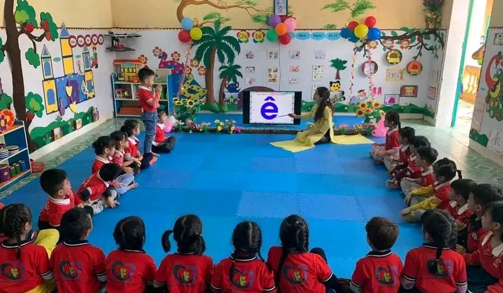 Trường Mầm non Thị trấn Nga Sơn: Nâng cao chất lượng chăm sóc, giáo dục trẻ