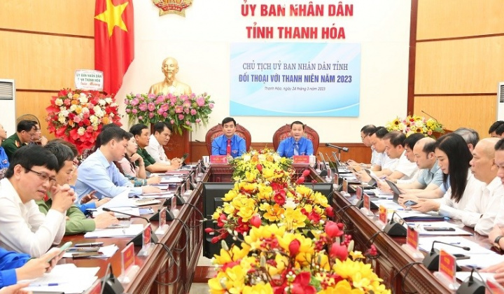 Thanh Hoá: Chủ tịch UBND tỉnh đối thoại với thanh niên