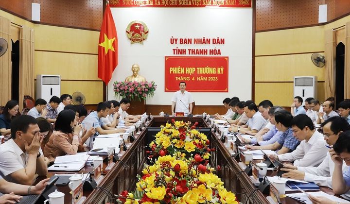 Thanh Hoá: UBND tỉnh họp phiên thường kỳ tháng 4/2023