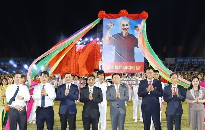 Thanh Hoá: Khai mạc Đại hội TDTT tỉnh lần thứ IX năm 2022