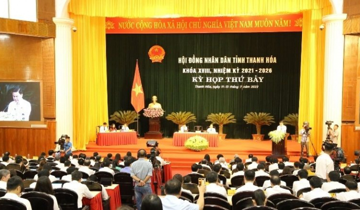 Thanh Hoá: Khai mạc Kỳ họp thứ 7, HĐND tỉnh khóa XVIII