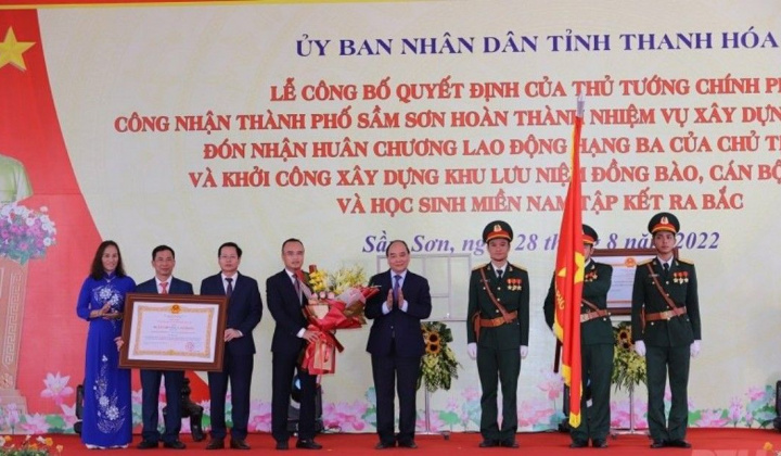 Dấu ấn quan trọng, tạo động lực thúc đẩy kinh tế, xã hội thành phố Sầm Sơn phát triển