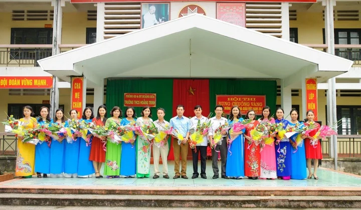 Trường Trung học cơ sở Hoằng Trinh: Chặng đường dài vươn lên không ngừng nghỉ