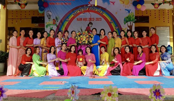 Trường Mầm non Thiệu Đô: Chất lượng dạy và học luôn là mục tiêu số 1