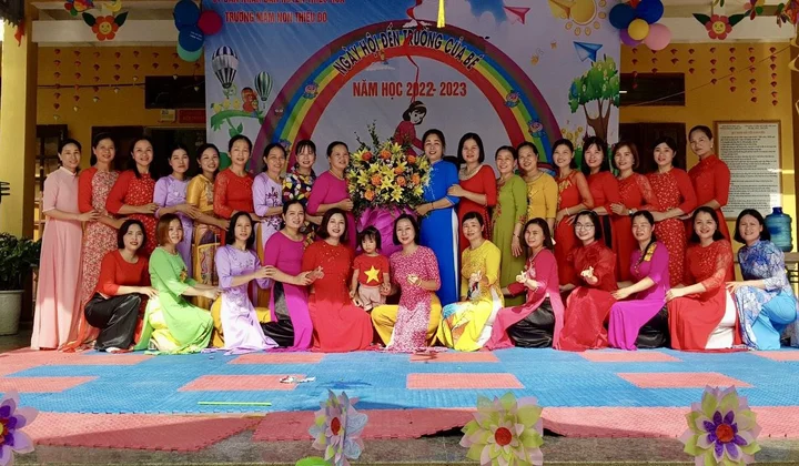 Trường Mầm non Thiệu Đô: Chất lượng dạy và học luôn là mục tiêu số 1