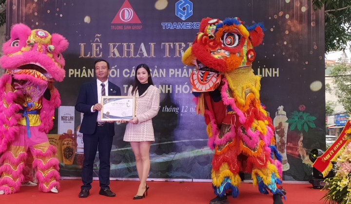 Khai trương các sản phẩm sâm Ngọc Linh tại Thanh Hóa