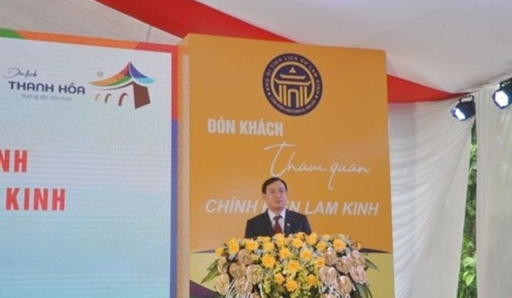 Thanh Hóa: Ra mắt sản phẩm du lịch thông minh và đón khách tham quan chính điện Lam Kinh