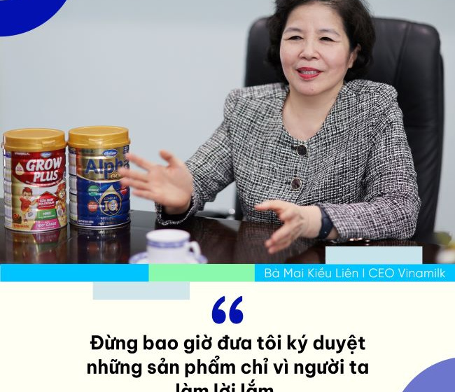 Khi được hỏi về nguyên tắc giúp Vinamilk thành công chinh phục thị trường trong và ngoài nước, “nữ tướng” của Vinamilk luôn nhắc đến 3 yếu tố cốt lõi: chất lượng, giá cả và dịch vụ. Trong đó, chất lượng phải đi đầu. “Mình là công ty thực phẩm, sản xuất đồ ăn, thức uống cho mọi người. Phải làm ra những sản phẩm tốt nhất, như đang làm cho người thân, gia đình của mình vậy”. Đó là điều bà luôn nhắc nhở đội ngũ khi bắt tay nghiên cứu và phát triển một sản xuất mới, phục vụ người tiêu dùng. Cho đến nay, Vinamilk vẫn là doanh nghiệp sở hữu những sản phẩm đi đầu các xu hướng dinh dưỡng trên thị trường. Nổi bật là các sản phẩm sữa tươi và sữa bột trẻ em đạt chuẩn organic châu Âu đầu tiên được sản xuất tại Việt Nam; hay sữa tươi đầu tiên trên thế giới đạt chuẩn Clean Label Project về sự an toàn, tinh khiết.