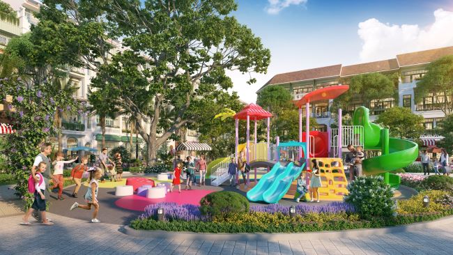 Sun Group chú trọng phát triển hệ tiện ích cho “cư dân nhí” (Ảnh: Sun Property)