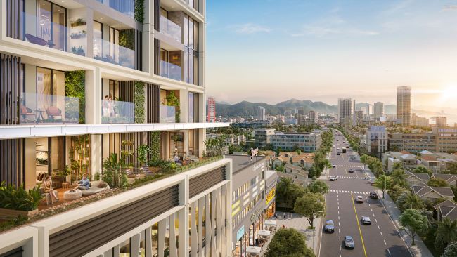 Qũy căn hộ cao tầng sở hữu tầm nhìn đắt giá (Ảnh: Sun Property)