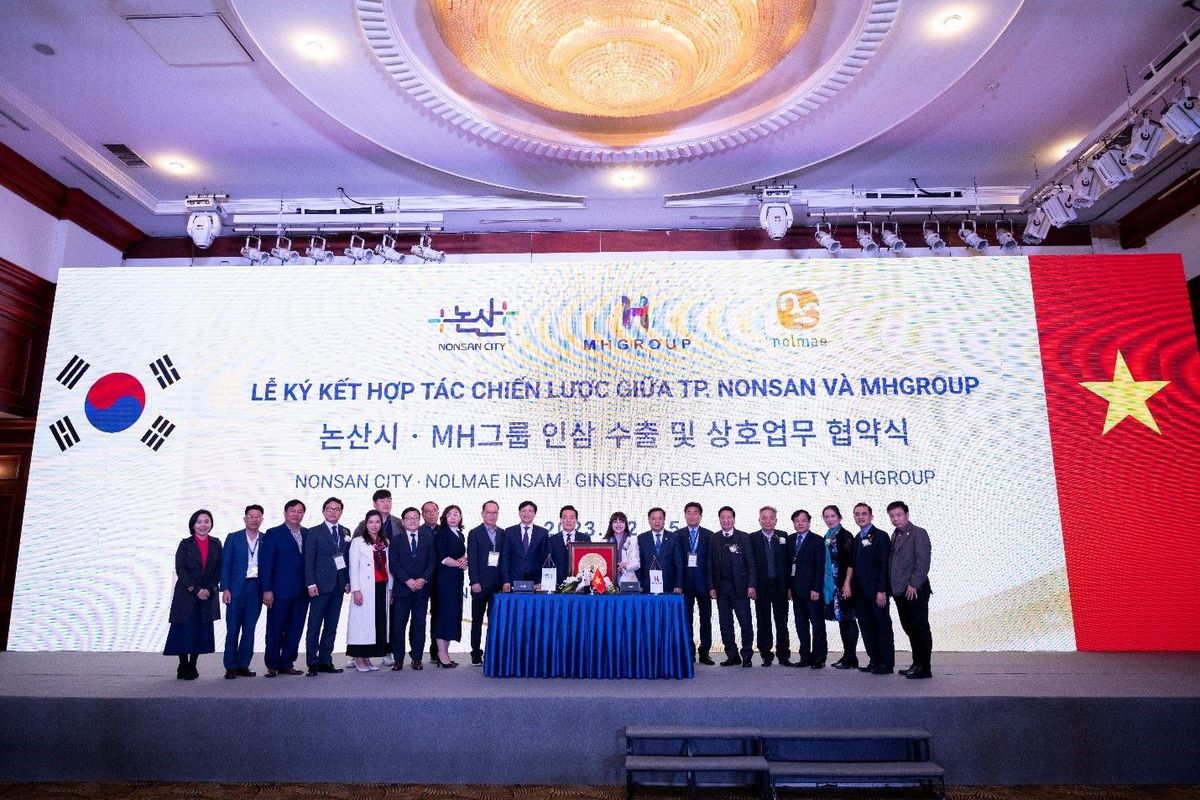 Thành phố Nonsan (Hàn Quốc) và Tập đoàn MHGroup ký kết thỏa thuận hợp tác chiến lược toàn diện