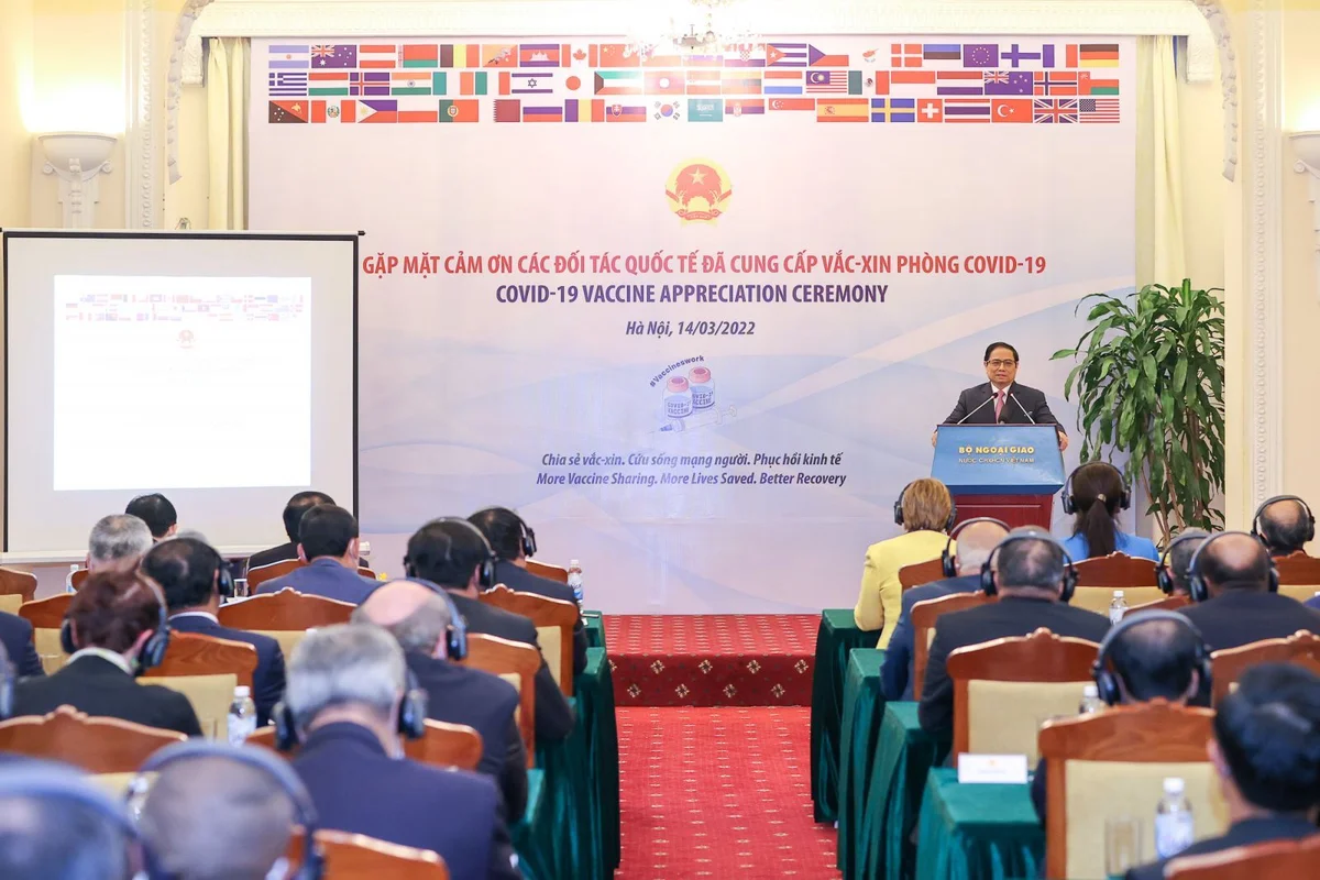 Hỗ trợ vaccine Covid-19 cho Việt Nam thể hiện tinh thần đoàn kết quốc tế trong sáng