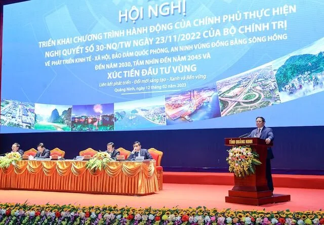 Vùng Đồng bằng sông Hồng phải dẫn dắt quá trình cơ cấu lại nền kinh tế và chuyển đổi mô hình tăng trưởng của cả nước - Ảnh 4. Vùng Đồng bằng sông Hồng phải dẫn dắt quá trình cơ cấu lại nền kinh tế và chuyển đổi mô hình tăng trưởng của cả nước - Ảnh 4.