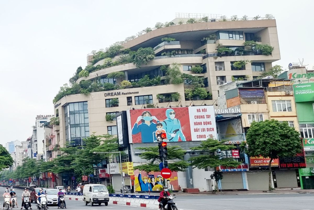 nh quảng cáo trong dich co vid
