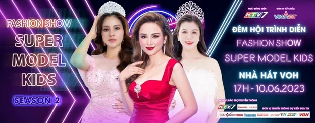Đêm trình diễn Fashion Show Super Model Kids 2023