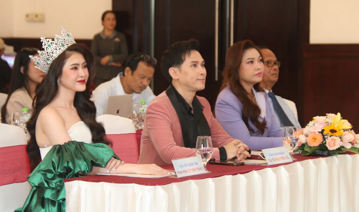 Hoa hậu Lý Kim Thảo, Hoa hậu Du lịch Việt Nam Toàn cầu 2021 là gương mặt đại sứ quảng bá cho cuộc thi (Nguồn: Ban tổ chức)